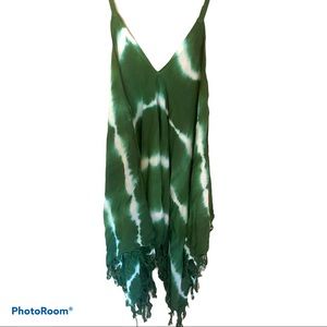 Mimi handkerchief tassel tank top